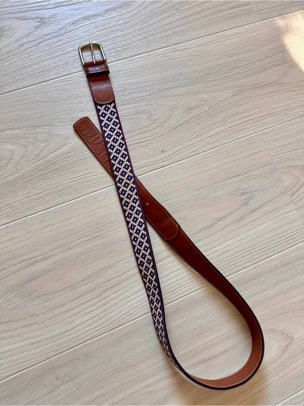 DIPLOMÁTICO Woven Belt with Changeable Buckle